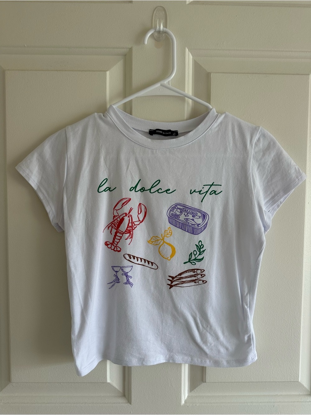 La Dolce Vita Graphic Tee - White